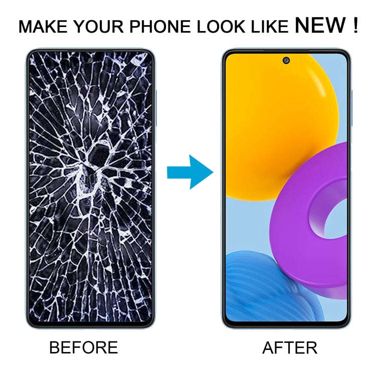 For Samsung Galaxy M52 5G SM-M526B 6.43inch OLED LCD Screen Digitizer Full Assembly with Frame