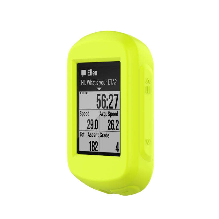 For Garmin Edge 130 Plus / Edge 130 Universal Silicone Protective Case(Lemon Green)
