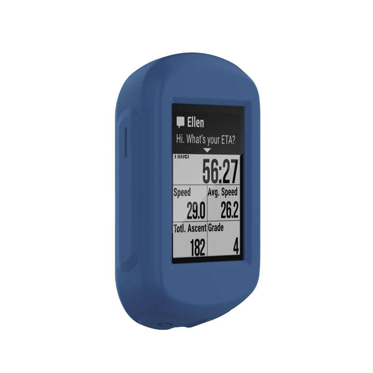 For Garmin Edge 130 Plus / Edge 130 Universal Silicone Protective Case(Dark Blue)