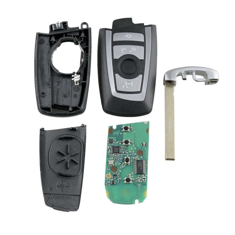 For BMW CAS4 System Intelligent Remote Control Car Key with Integrated Chip & Battery, Frequency:...