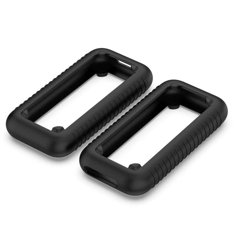 For Apple Vision Pro Accessories Power Bank Storage Silicone Protective Case(Black)