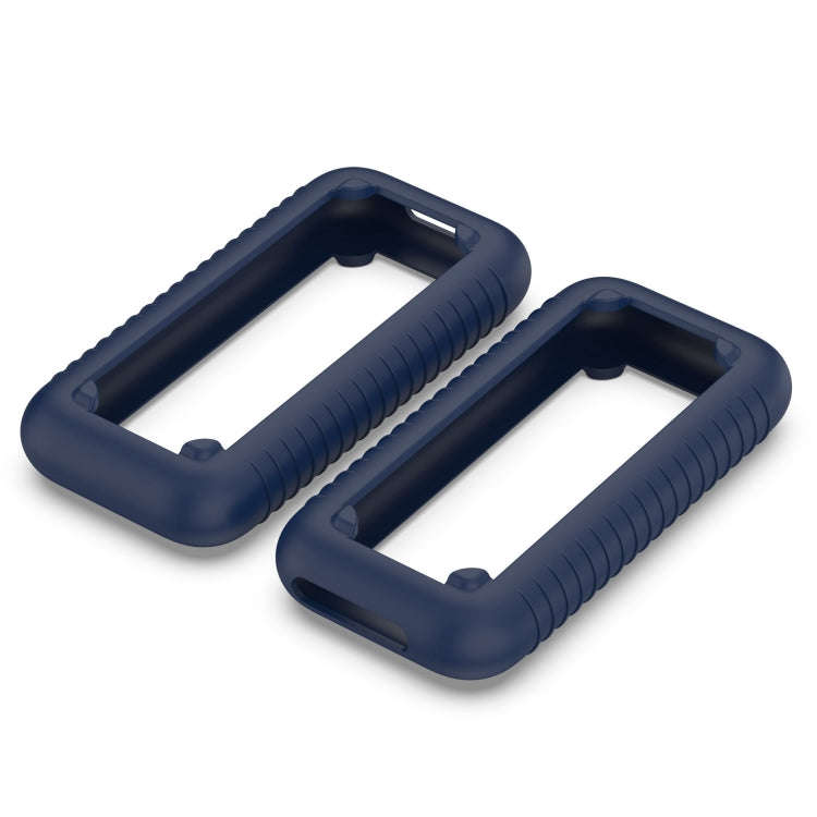 For Apple Vision Pro Accessories Power Bank Storage Silicone Protective Case(Blue)