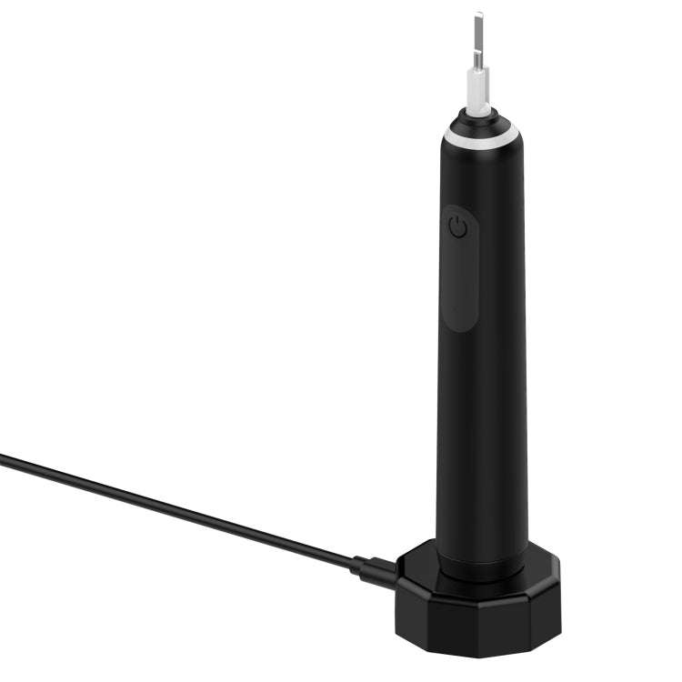 For Braun Oral B Electric Toothbrush Charging Base, Specification: Type-C Plug(Black)