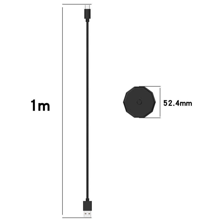 For Braun Oral B Electric Toothbrush Charging Base, Specification: Type-C Plug(Black)
