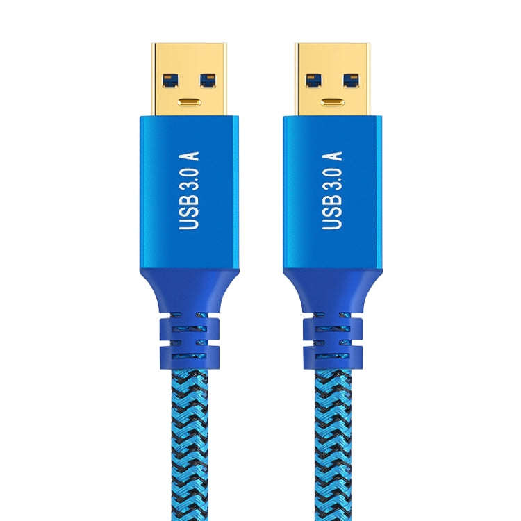 Printer / Hard Disk USB 3.0 Male to Male Connector Cable, Length:1m(Blue)