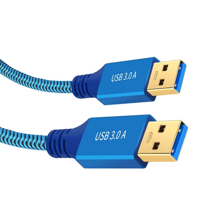 Printer / Hard Disk USB 3.0 Male to Male Connector Cable, Length:1m(Blue)