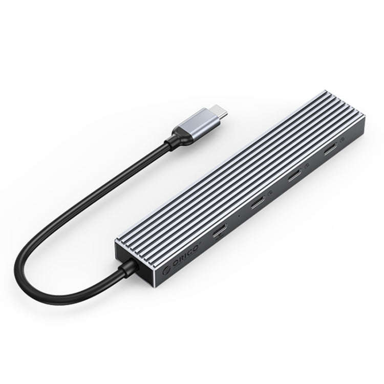 ORICO DHF-4C 4 in 1 USB-C / Type-C Interface Multifunctional Docking Station HUB(Grey)