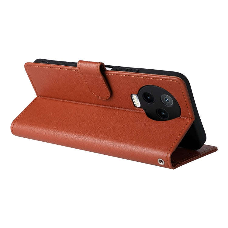 For Infinix Note 12 2023 Multifunctional Horizontal Flip Leather Phone Case with Three Card Slot(...