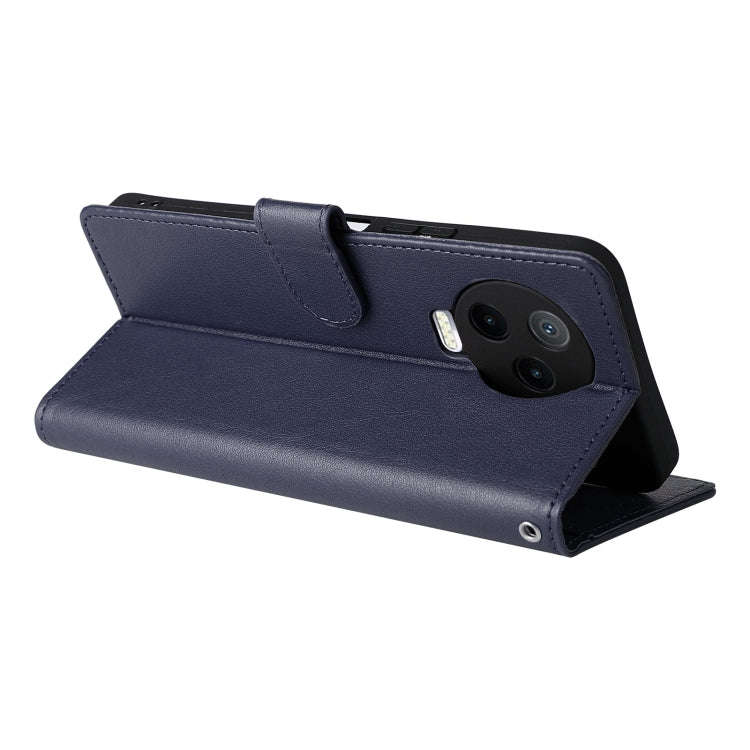 For Infinix Note 12 2023 Multifunctional Horizontal Flip Leather Phone Case with Three Card Slot(...
