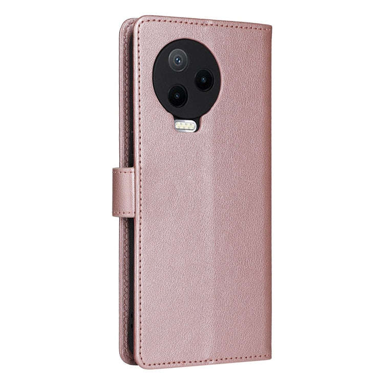 For Infinix Note 12 2023 Multifunctional Horizontal Flip Leather Phone Case with Three Card Slot(...