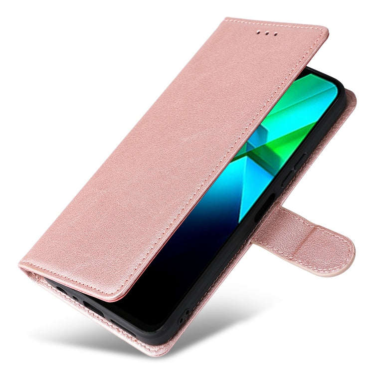 For Infinix Note 12 2023 Multifunctional Horizontal Flip Leather Phone Case with Three Card Slot(...