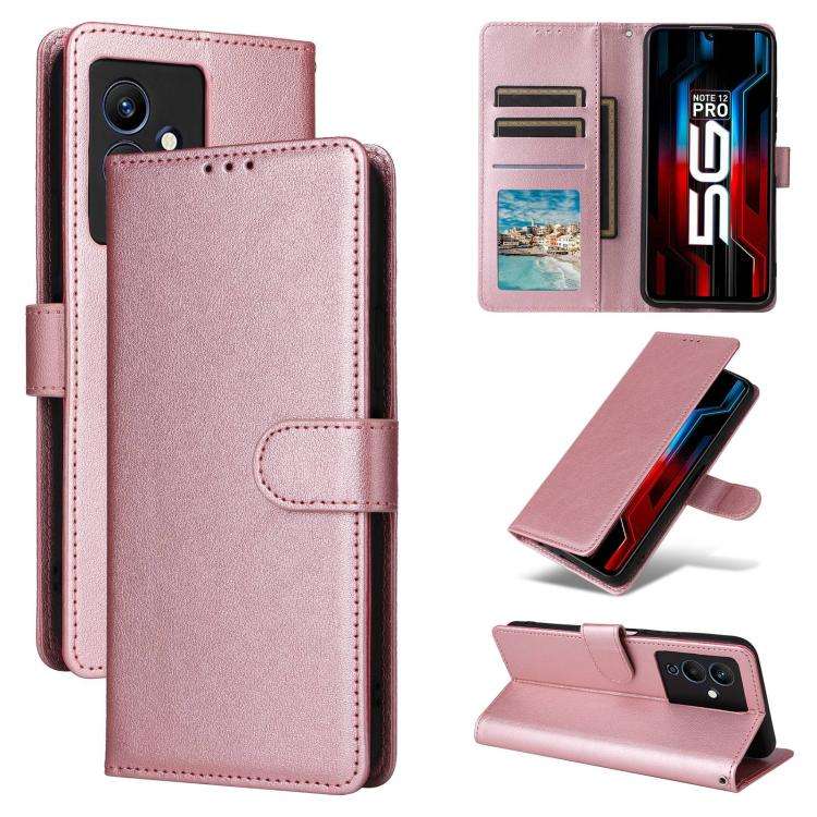 For Infinix Note 12 Pro 5G Multifunctional Horizontal Flip Leather Phone Case with Three Card Slo...