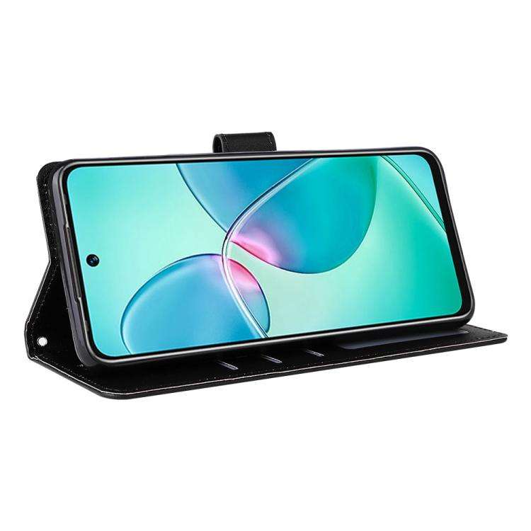 For Infinix Hot 20 Play Multifunctional Horizontal Flip Leather Phone Case with Three Card Slot(B...