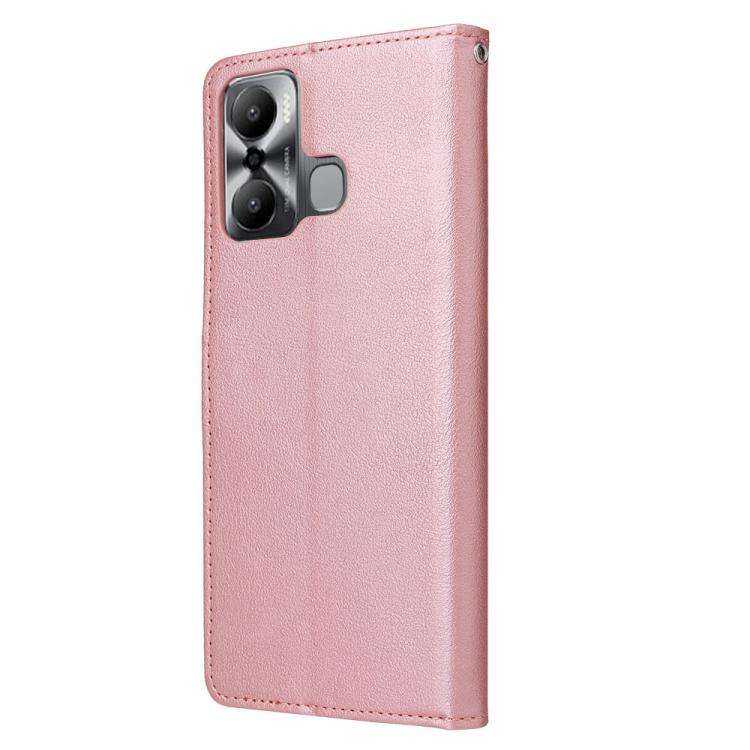 For Infinix Hot 20 Play Multifunctional Horizontal Flip Leather Phone Case with Three Card Slot(R...