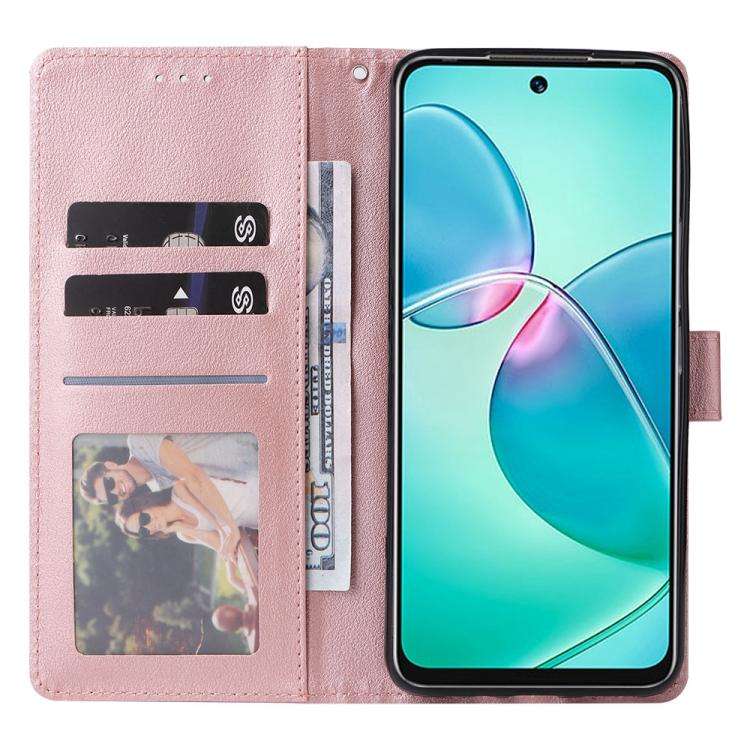 For Infinix Hot 20 Play Multifunctional Horizontal Flip Leather Phone Case with Three Card Slot(R...