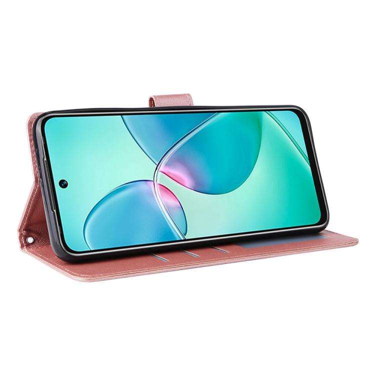 For Infinix Hot 20 Play Multifunctional Horizontal Flip Leather Phone Case with Three Card Slot(R...