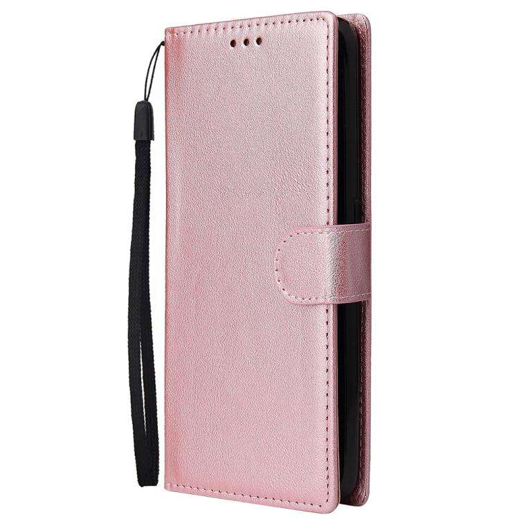 For Infinix Hot 50 5G Multifunctional Horizontal Flip Leather Phone Case with Three Card Slot(Ros...