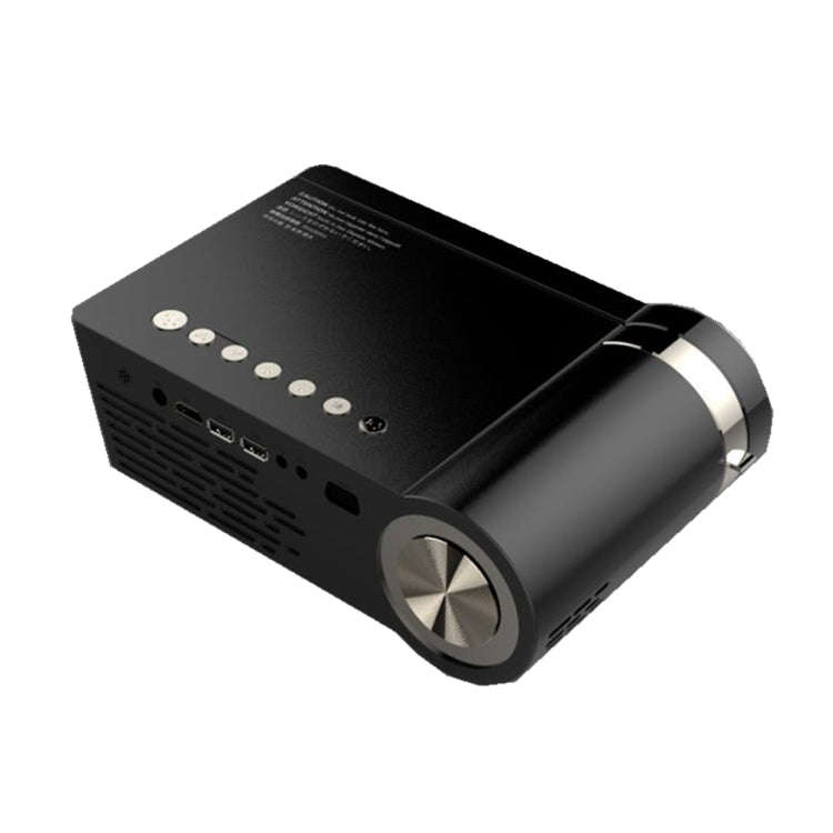 S6 1280x720 5500 Lumens Portable Home Theater LED HD Digital Projector(Black)