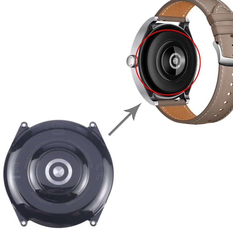 For Huawei Watch Buds Original Rear Housing Cover(Black)