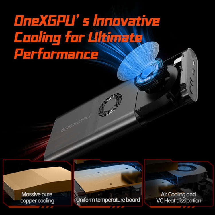 ONE-NETBOOK OneXGPU AMD Radeon RX 7600M XT 8GB Portable Expansion Dock(Black)