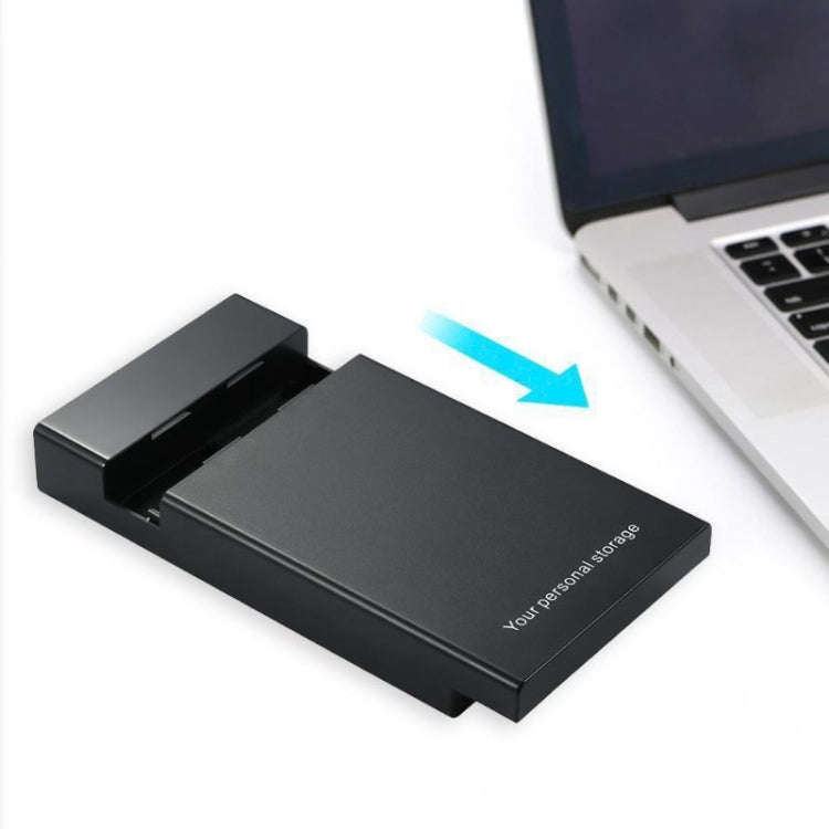 HDD 2.5 / 3.5 inch USB3.0 External Hard Drive Enclosure Case for Laptop Computer(UK Plug)