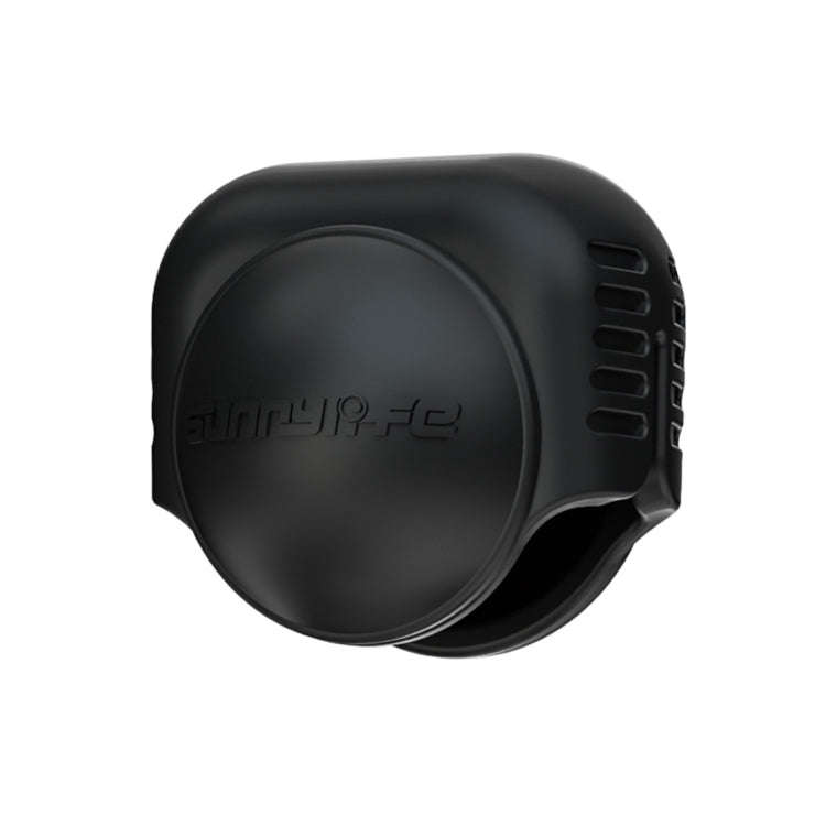 For Insta360 X4 / X5 Sunnylife Silicone Shockproof Case Lens Cover(Black)