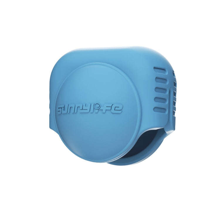 For Insta360 X4 / X5 Sunnylife Silicone Shockproof Case Lens Cover(Blue)