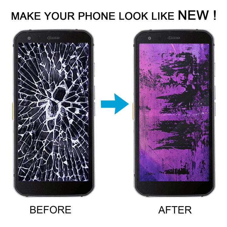 For CAT S62 Pro LCD Screen with Digitizer Full Assembly