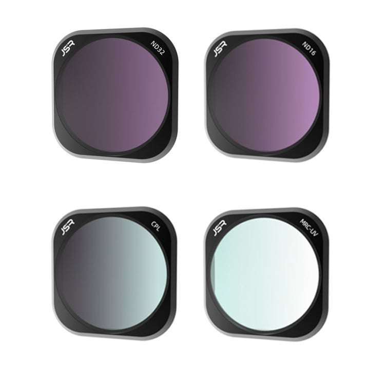 For Insta360 Ace Pro JSR ACE PRO KB Series Camera Lens Filter, Filter:4 in 1 UV CPL ND16 ND32