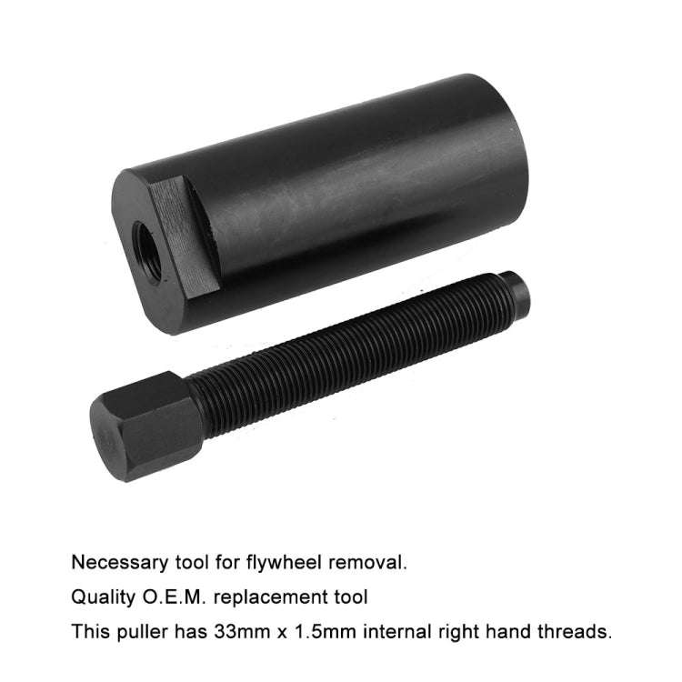 Motorcycle Repair Tools Ivory Flywheel Puller Remover for Yamaha, Size:33mm