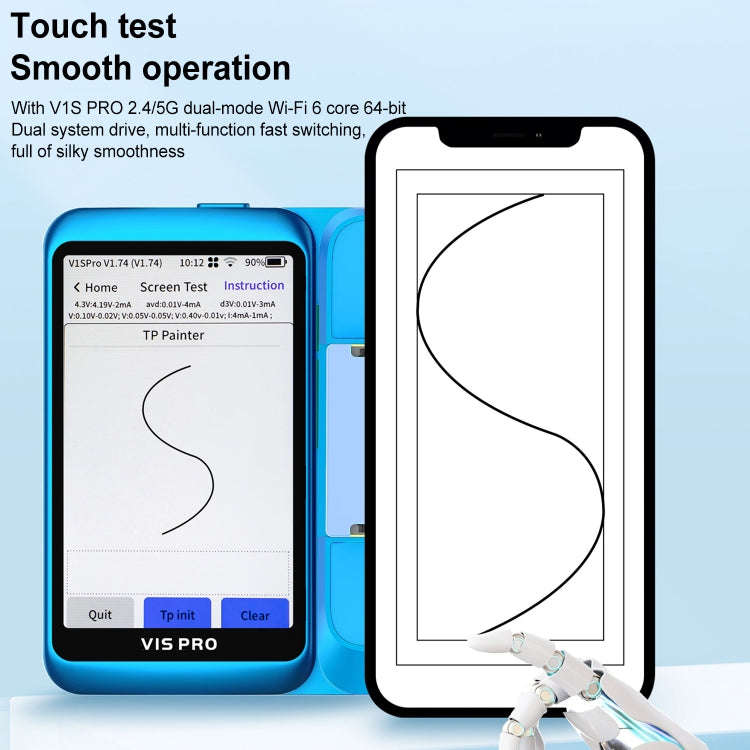 JCID MV01 Screen Testing Module for iPhone X-12