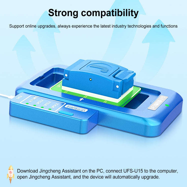 JCID UFS Programmer-U15 Box for Adaptation UFS Nand Flash Read & Write Expansion Repair