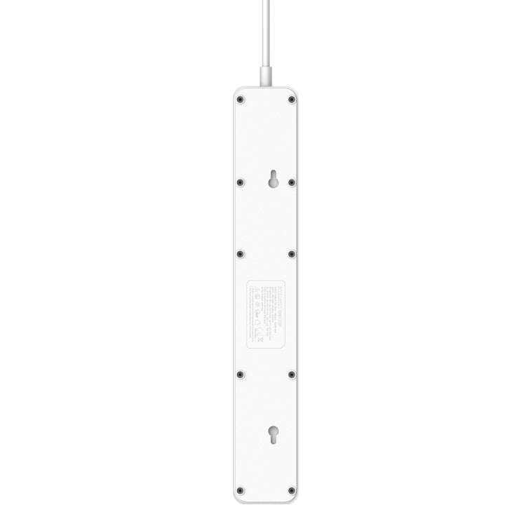 LDNIO SC5319 5-position Travel Home Office Socket with 38W USB Ports, Cable Length: 2m(US Plug)