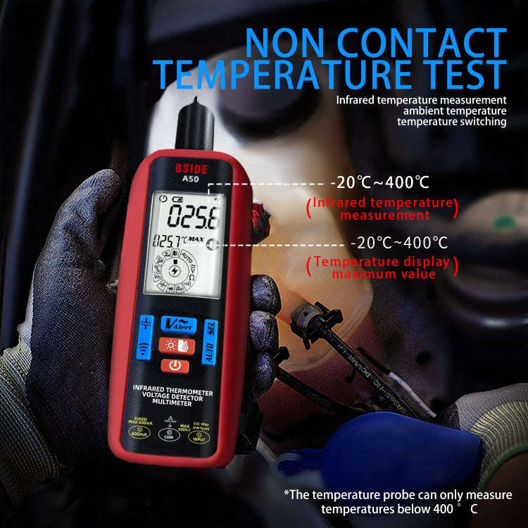 BSIDE A50 Infrared Temperature Test Digital Multimeter