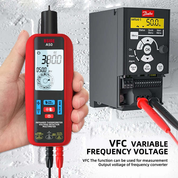 BSIDE A50 Infrared Temperature Test Digital Multimeter
