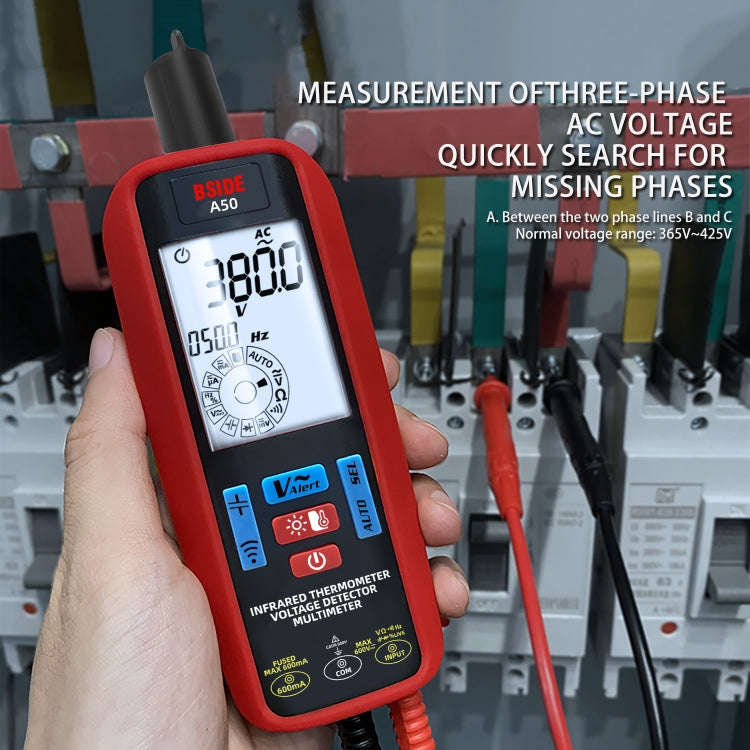 BSIDE A50 Infrared Temperature Test Digital Multimeter