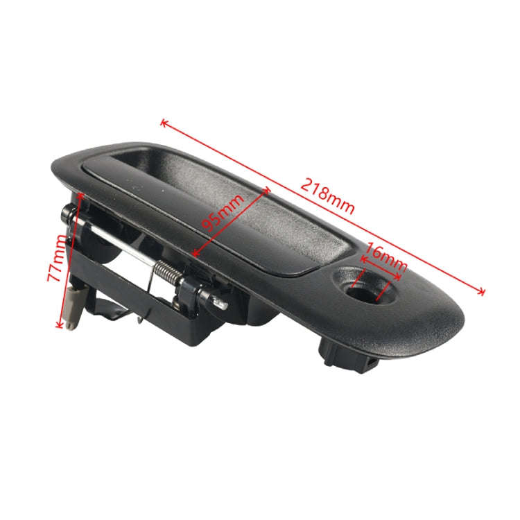 Car Right Front Door Outside Handle for Chevrolet Express 1500 25942270(Black)