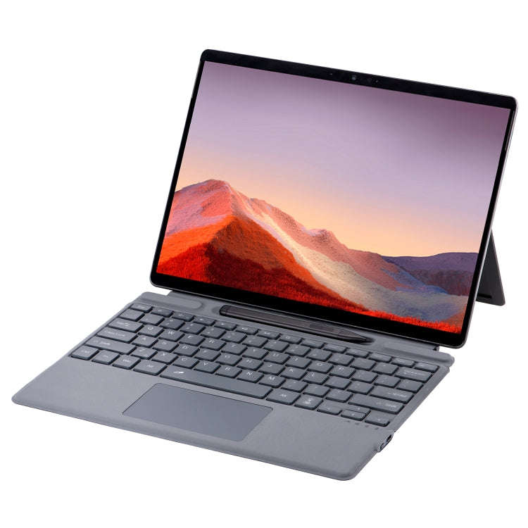 For Microsoft Surface Pro 10 / Pro 9 2089D Backlight Wireless Bluetooth Keyboard Leather Case wit...