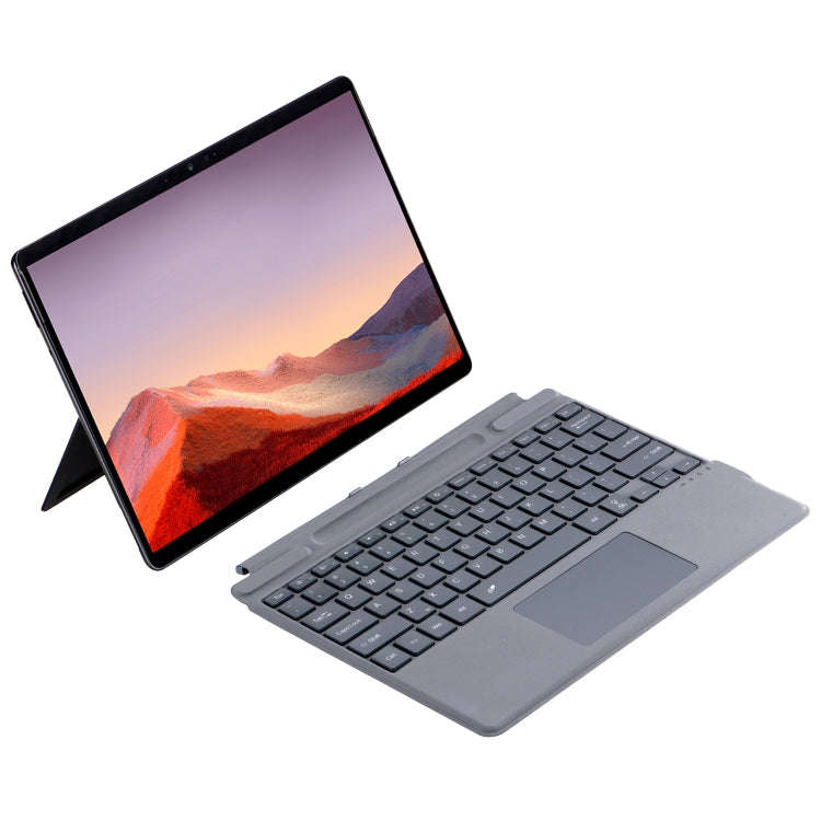 For Microsoft Surface Pro 10 / Pro 9 2089D Backlight Wireless Bluetooth Keyboard Leather Case wit...