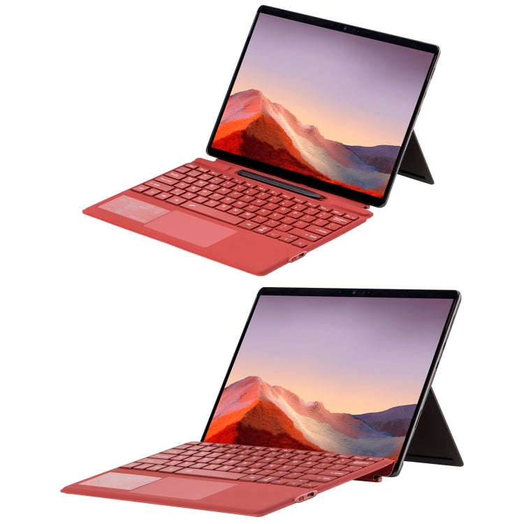 For Microsoft Surface Pro 10 / Pro 9 2089D Backlight Wireless Bluetooth Keyboard Leather Case wit...