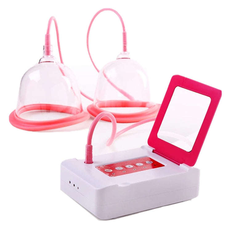 Portable USB Charging Chest Electric Massage Instrument, Style:Ordinary Paragraph(D Cup)