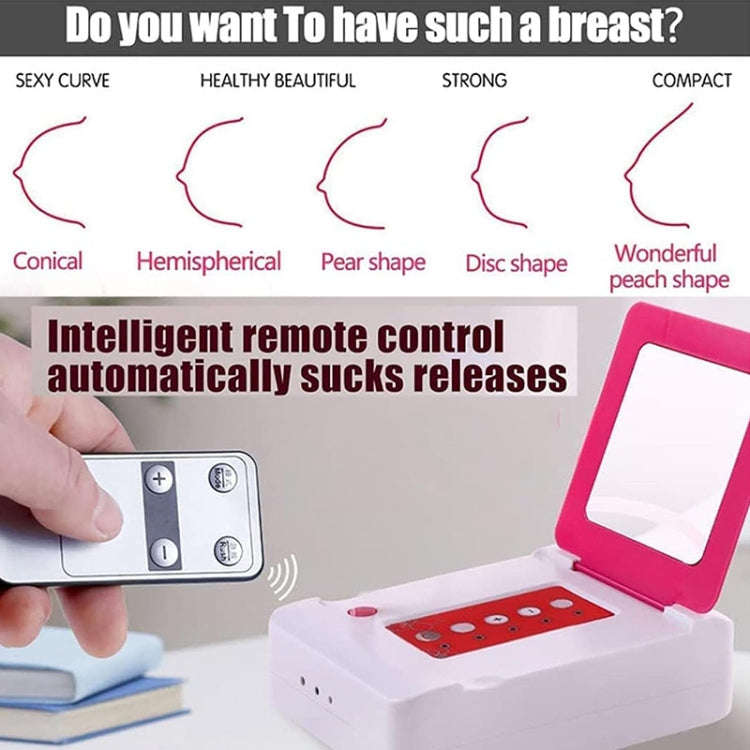 Portable USB Charging Chest Electric Massage Instrument, Style:Ordinary Paragraph(D Cup)