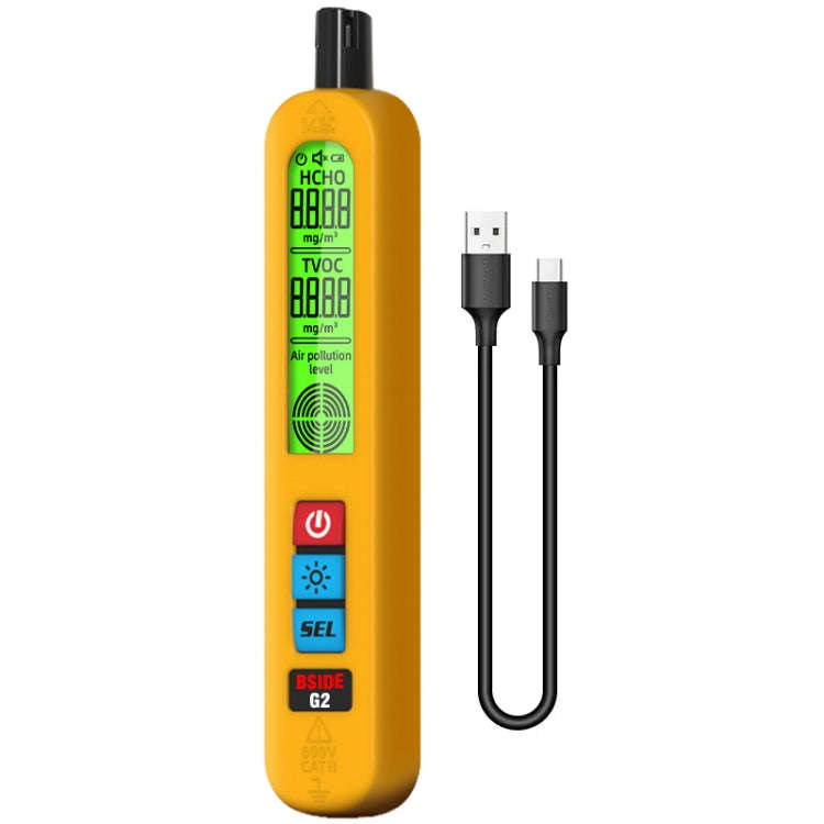 BSIDE G2 Portable Air Quality Detector Indoor Formaldehyde Tester