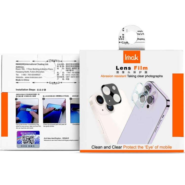 For Motorola Edge 50 Pro imak High Definition Integrated Glass Lens Film