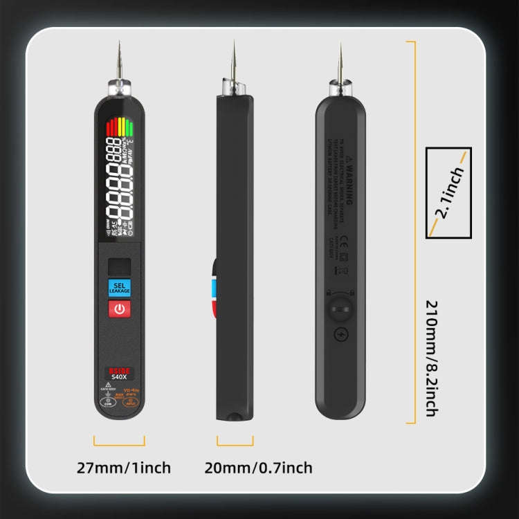BSIDE S40X Voltage Leakage Detection Digital Multimeter
