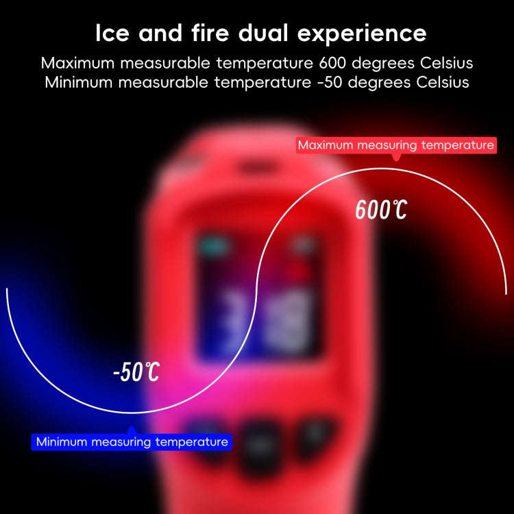 BENETECH GT313B LCD Display Infrared Thermometer, Battery Not Included