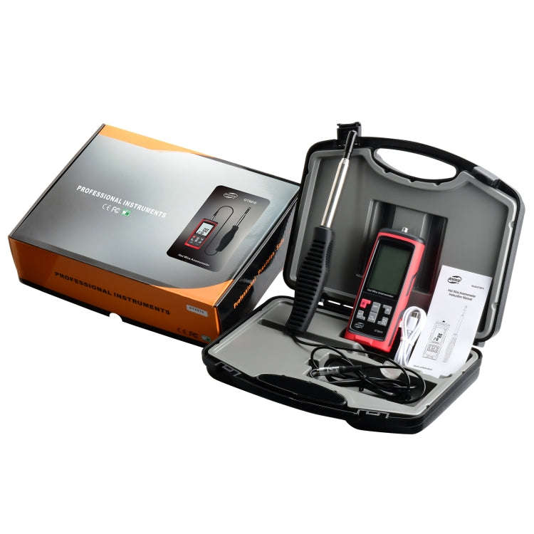 BENETECH GT8616 Handheld Digital LCD Hot Wire Anemometer