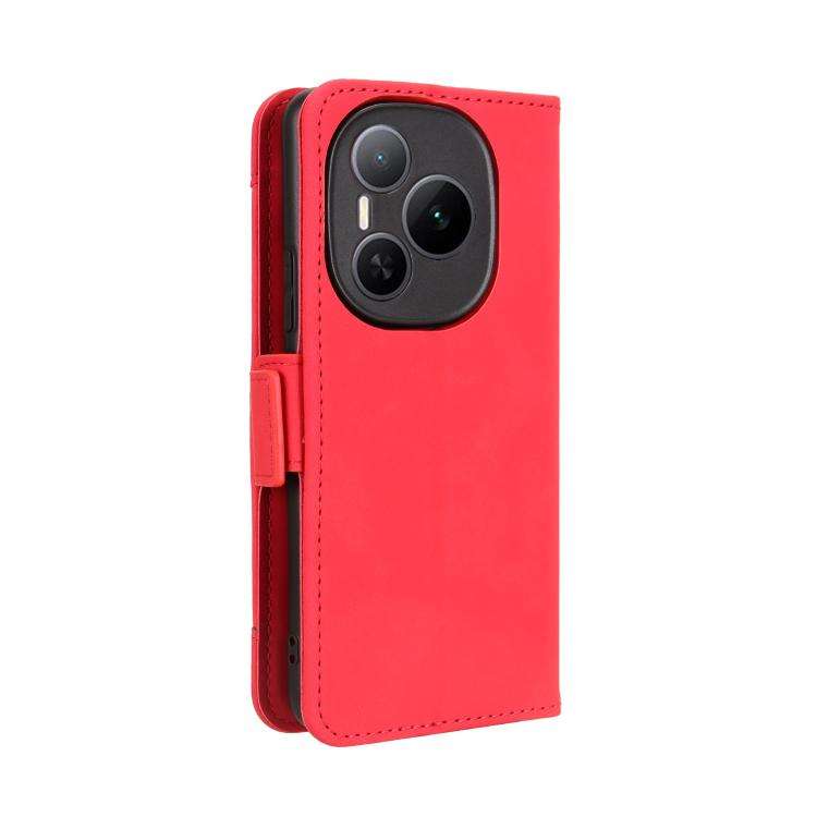 For Honor Power 5G Skin Feel Calf Texture Card Slots Leather Phone Case(Red)