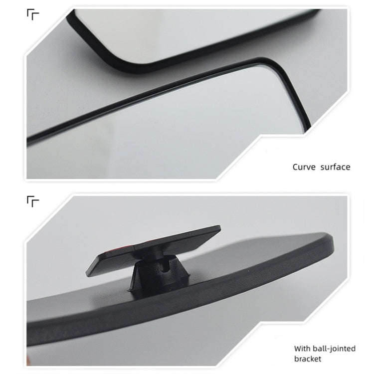 3R 3R-059 Car Auxiliary Side View Mirror Round Blind Spot Wide Angle Mirror