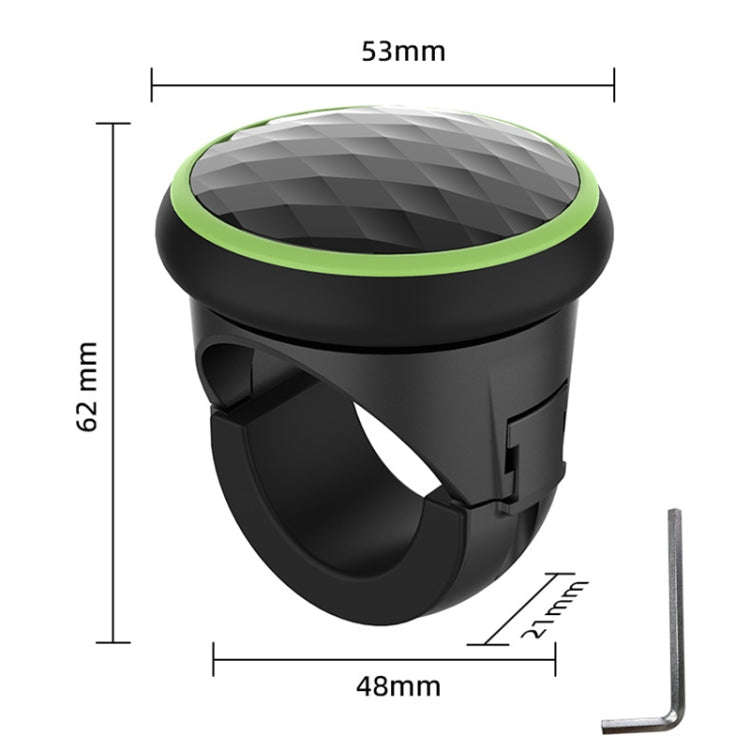 3R 3R-2253 Car Steering Wheel Booster Ball Car Steering Wheel Power Booster(Black Purple)